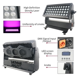 Luz Estroboscópica LED Profesional para Escenarios con Cabezal Móvil DMX RGBW - Product Image 3