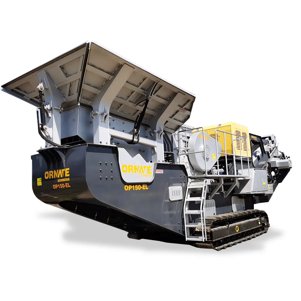 MONDE Mobile rock jaw crusher stone mobile crusher con il miglior prezzo