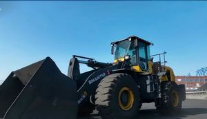 Chargeuse sur pneus de 7 tonnes, chargeuse frontale L76-G avec boîte de vitesses, prête à être expédiée - Product Image 4