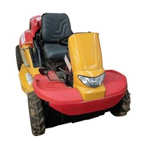Tondeuse télécommandée tout-terrain siège d'équitation tondeuse d'équitation avec moteur