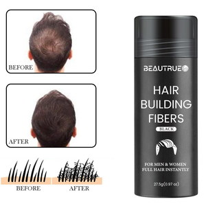 Private Label Hair Loss Treatment 27.5g Hair Building Thickening Fibers Powder <b>Spray</b> Applicator Pump Nozzle Hair Fiber Powder - Product Image 6