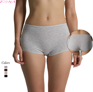 Удобное хлопковое нижнее белье премиум класса для мальчиков, подкладка для йоги, ультра-мягкое эластичное нижнее белье для мальчиков, короткие трусики для женщин - Product Image 1