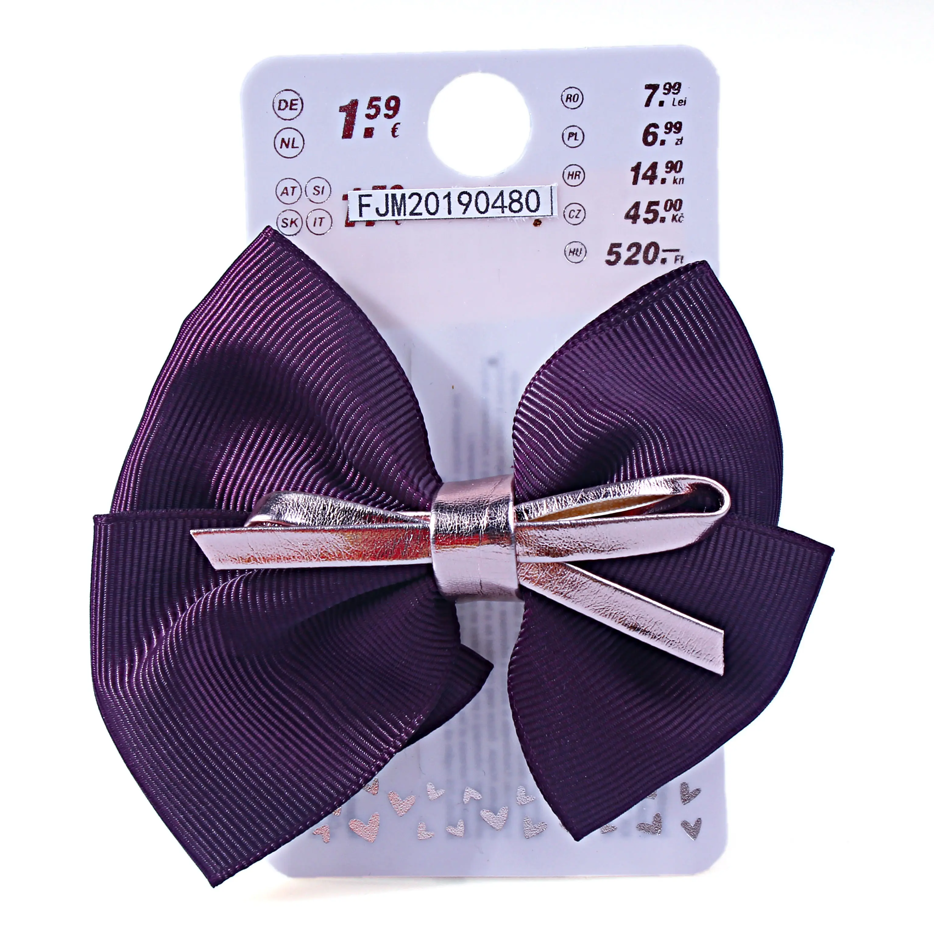 F J Brand 2022 Wholesale Fashion Women's Hair Clip Accessories Children's Big Bow Hairpin