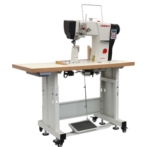 JUKKY JK591 Industrial Shoes Sewing Machine Heavy Duty Leather Machines With <b>Thread</b> Trimmer Automatic Lubrication <b>Thread</b> Trimmer - Product Image 1