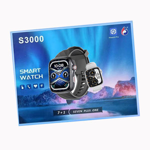 New 2025 S3000 Thông Minh Đồng Hồ Reloj Relgios Bt Cuộc Gọi Smartwatch Montre Kết Nối Đồng Hồ 7 Vòng Đeo Tay 7 in1 S3000 2.0In Smartwatches - Product Image 3