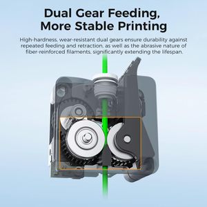 Kit de Extrusor Creality K2 Plus con Engranajes Dobles de Alto Torque, Accesorio para Impresora 3D - Product Image 4