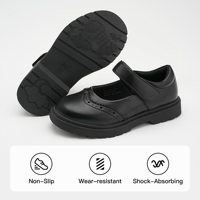 Chaussures décontractées imperméables neuves pour filles, style Mary Jane, avec fermeture auto-agrippante, idéales pour l'école, le printemps, l'été et les activités de plein air (vente en gros)