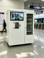Distributeur automatique de lait liquide avec code QR, retour de jetons et pièces, écran LED, nettoyage automatique, écran tactile 12 pouces, paiement par carte de crédit, en acier