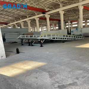 Rampe de chargement mobile de 12 tonnes pour chariot élévateur à hauteur réglable Rampe de quai pour conteneur Rampe de chargement pour entrepôt - Product Image 3