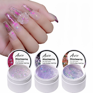 Esmalte Líquido Antiadherente para Uñas 15ml, Pegamento de Construcción de Cristal, Fototerapia Indolora, Brillo para Manos, Escultura y Extensión de Uñas - Product Image 1