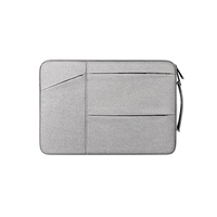 Funda Impermeable para Portátil de 11 13 14 15.6 Pulgadas, Funda Protectora de Poliéster para Portátil, Bolsa Suave a Prueba de Golpes para Macbook Dell HP