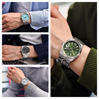 2026 Neu PAGANI DESIGN YS027 40MM Herren Mechanische Uhr Top-Marke Saphirglas Automatikuhr 100M Wasserdicht Leuchtende Uhr
