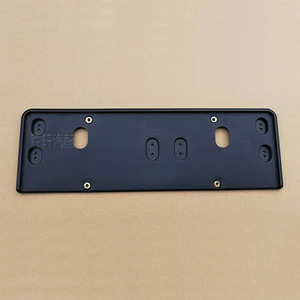 Marco de matrícula de plástico de 175 mm con abrazadera para Volkswagen Touareg, Beetle, UP, Seat 5M0807287B - Product Image 1