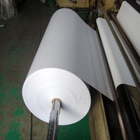 Vente en gros de feuilles de plastique PS à haute résistance, blanches et noires, en rouleaux, pour thermoformage et impression