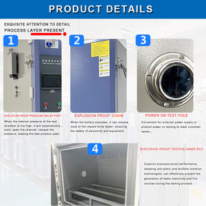 Câmara de Teste Controlada de Temperatura e Umidade com Estabilidade Ambiental Constante Huishida - Product Image 6