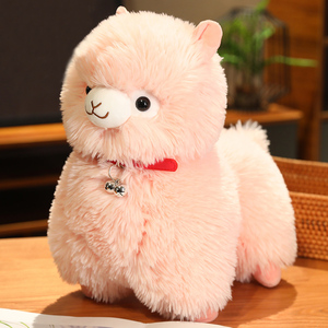 Juguete <span class=keywords><strong>de</strong></span> <span class=keywords><strong>peluche</strong></span> <span class=keywords><strong>de</strong></span> <span class=keywords><strong>Alpaca</strong></span> Kawaii <span class=keywords><strong>de</strong></span> nuevo diseño, animal <span class=keywords><strong>de</strong></span> <span class=keywords><strong>peluche</strong></span> suave para regalos al por mayor y personalizados - Product Image 4
