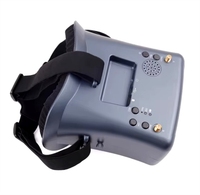 Lunettes FPV puissantes 5,8 GHz 40 canaux, écran 4,3 pouces, double antenne, haute luminosité, résolution 800x480, objectif 2,8X, casque vidéo pour drone longue portée