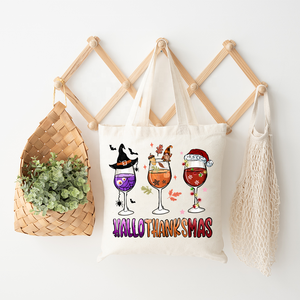 Happy hollogratsmas Logos DTF Santa Coffee Cup autunno natale Halloween festa del ringraziamento adesivo a trasferimento termico <span class=keywords><strong>per</strong></span> i vestiti - Product Image 2