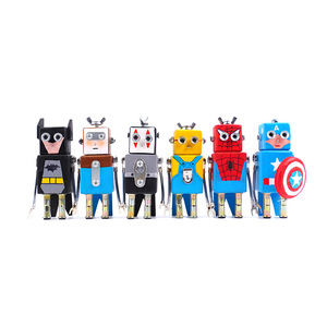 <span class=keywords><strong>ROBOT</strong></span> <span class=keywords><strong>DE</strong></span> CARTOON EN BOIS, THÈME <span class=keywords><strong>DE</strong></span> <span class=keywords><strong>FILM</strong></span> ET <span class=keywords><strong>DE</strong></span> SÉRIE TV, JOUET POUR ENFANTS, ORNEMENTS, FABRIQUÉ À LA MAIN, BON MD-041 AVEC EMBALLAGE ORIGINAL - Product Image 4