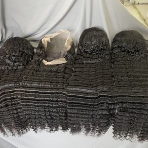 Proveedor Mayorista de Pelucas de la Mejor Calidad a Precio de Mayoreo, Peluca Frontal de Encaje 13x4 de Cabello Humano con Textura Mixta Deepwave, Envío Gratis - Product Image 3