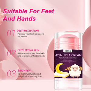 Crème Pieds Naturelle <span class=keywords><strong>Anti</strong></span>-<span class=keywords><strong>Callosités</strong></span> à 42% d'Urée, Vitamine C et Acide Salicylique – Soin Hiver Peaux Sèches et Craquelées – Meilleure Vente - Product Image 4