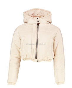 Puffy Bubble Hooded Winter <b>Puffer</b> <b>Jacket</b> for <b>Women</b> with Zipper Satin Lining Windproof & Breathable - Product Image 4