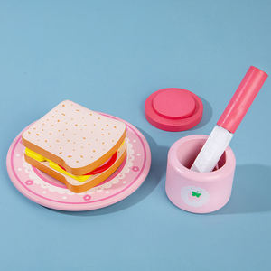 DIY Food for Kids and Kids Real Cooking Kitchen Utensils Pretend to Play with Kids Cooking Table Set Kitchen <strong>Toy</strong> pink <strong>Toaster</strong> - Product Image 5