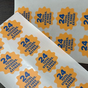 Custom Promotional Giveaway Stickers, Matte Film Self-Adhesive Vinyl <b>Labels</b>, Durable <b>Waterproof</b> Tags for Retail Marketing & Bran - Product Image 4
