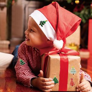 Patchs brodés faits main en forme d'arbre de Noël à thermocoller en feutre non tissé pour chapeaux et décoration intérieure - Product Image 6