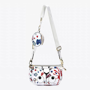 Borsa a tracolla monospalla di alta qualità per ragazze, stile occhi grandi, super carina e colorata, alla moda, modello 1736 - Product Image 3
