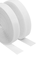 Nylon pour bandes Velcro, écologique, 3 m de long, attaches élastiques autocollantes résistantes pour l'ameublement, organisateur de câbles