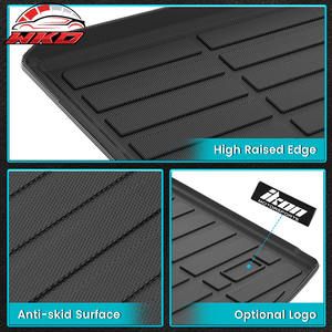 Tapis de coffre arrière imperméables en TPE pour Jeep Grand Cherokee L 21-25 - Product Image 3