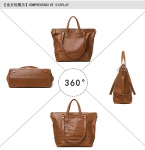 Bolsos cruzados de diseñador de moda, bolsos de hombro de cuero genuino de alta calidad, bolsos de mano casuales para mujer - Product Image 4