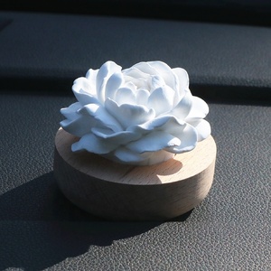 Ambientador de Aroma a Base de Madera para Decoración del Hogar, Difusor de Aceite Esencial con Fragancia de Flor de Porcelana de Cerámica Perfumada - Product Image 3