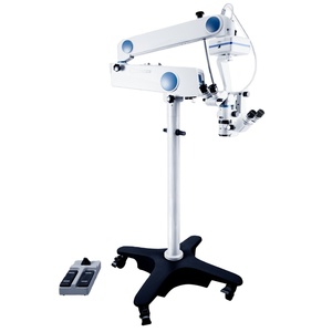 Microscope vidéo chirurgical portable d'occasion zoom trinoculaire stéréo microscope chirurgical ophtalmique microscopio oftalmologico - Product Image 6