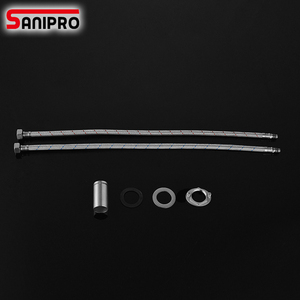 SANIPRO nouveau <span class=keywords><strong>lavabo</strong></span> de bain en acier inoxydable sus304 évier à main externe douche de luxe en laiton robinet de <span class=keywords><strong>lavabo</strong></span> extractible - Product Image 5