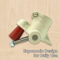 Adaptateur de cheville prothétique à double axe en aluminium à deux trous pour composant de prothèse de membre inférieur
