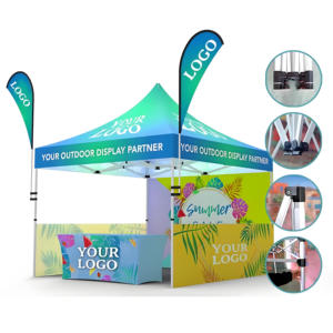 Goodluck-tentes à auvent personnalisables 10x10 tente à auvent commerciale pliable pop-up pour même - Product Image 4