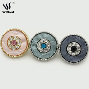 Boutons métalliques les plus vendus, sans nickel, plusieurs couleurs, accessoires vestimentaires durables, boutons métalliques pour vêtements - Product Image 1