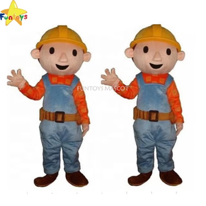 Funtoys CE Thực Tế Phim Hoạt Hình Linh Vật <span class=keywords><strong>Bob</strong></span> Các <span class=keywords><strong>Builder</strong></span> Trang Phục Cho Người Lớn - Product Image 2