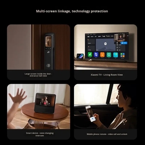 Serrure de porte intelligente CN Mi Smart Door Lock 4 Pro AI avec reconnaissance de la veine palmaire et du visage 3D, œil de chat intelligent, WiFi, entièrement automatique, sécurité intelligente - Product Image 3