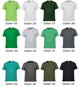 T-Shirt Personalizzate in Puro Cotone 180 Grammi, Taglio Dritto Senza Cuciture, Stile Americano di Alta Qualità per <span class=keywords><strong>Uomo</strong></span> - Product Image 2