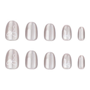 <span class=keywords><strong>Uñas</strong></span> Postizas con Diseño <span class=keywords><strong>de</strong></span> Corazón, Lazo, Perla y Diamantes <span class=keywords><strong>de</strong></span> Imitación, <span class=keywords><strong>Uñas</strong></span> Acrílicas con Diseño <span class=keywords><strong>de</strong></span> Flor para San Valentín - Product Image 5