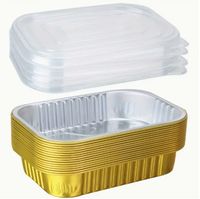Conteneur alimentaire écologique remplaçant le plastique par un matériau recyclable, 8006