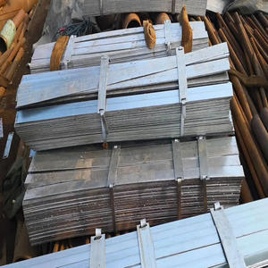 Changzhou במלאי 45 # q355b חם התגלגל פרופיל פלדה שטוח מגולוון a3 סטריפ ברזל שטוח מגולוון רצועת ברזל שטוח - Product Image 3