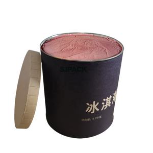 ถังกระดาษใส่ไอศกรีมกันรั่วซึมเคลือบ PE, ภาชนะกันไขมัน 6.2 กก., ใช้ในเชิงพาณิชย์สำหรับบรรจุภัณฑ์แบบซื้อกลับบ้านและขายปลีก CH - Product Image 1