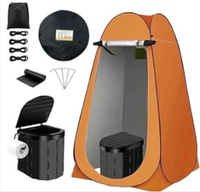 Perjalanan Mendaki Gunung dengan Mobil, Tenda, Perahu, Pantai, Kemacetan Lalu Lintas, Perjalanan Pulang, Ember Toilet Portabel, Toilet Camping untuk Dewasa, Toilet Luar Ruangan