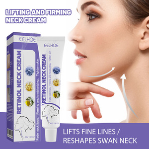 Creme <span class=keywords><strong>Anti</strong></span>-idade para Pescoço Firmador Clareador Iluminador para Rosto e Corpo Reparação Noturna com Retinol e Colágeno para Mulheres - Product Image 2
