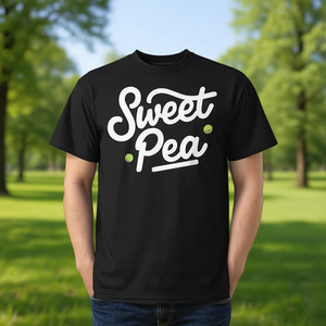 เสื้อยืดโปรโมชั่นปรับแต่งชื่อเล่นได้ PEA SWEET - Product Image 3