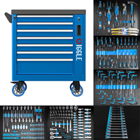 Ensembles d'outils à rouleaux professionnels à 7 tiroirs chariot à outils de rangement/coffre/armoire/chariot avec outils herramientas